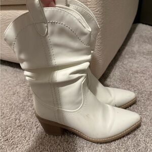 Scrunched cowgirl boots